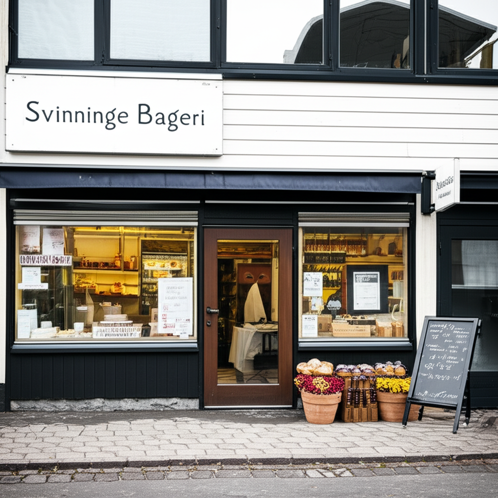 Svinninge Bageri 1 Svinninge Bageri: Lækre friskbagte specialiteter i byen