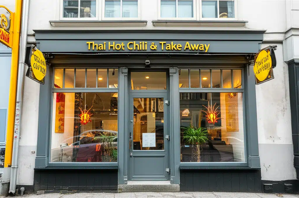 Thailændsk Take Away med Hot Chili - Lækker og Krydret