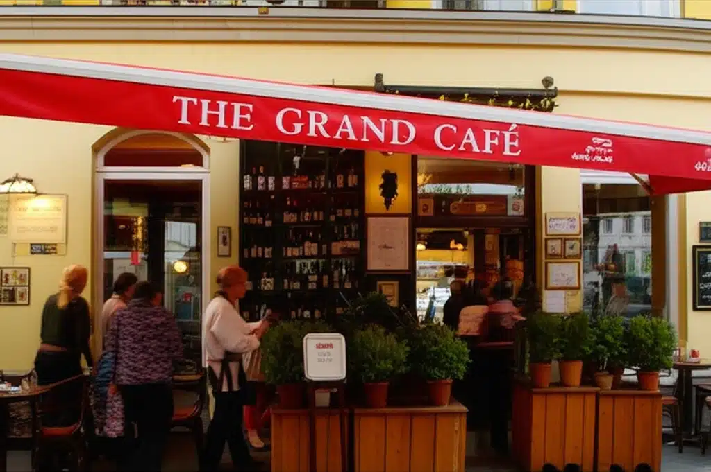 The Grand Café 1 The Grand Café: En historisk perle i byens hjerte