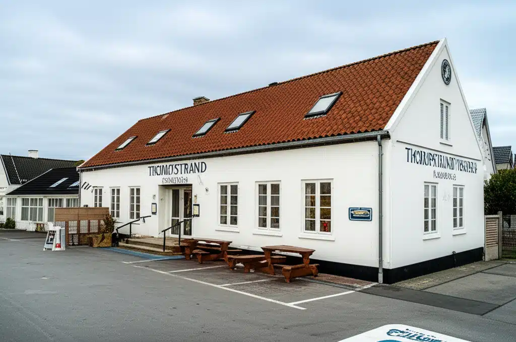 Thorupstrand Fiskehus 1 Thorupstrand Fiskehus: Tradisjonelt fiskeri og smuk kystudsig