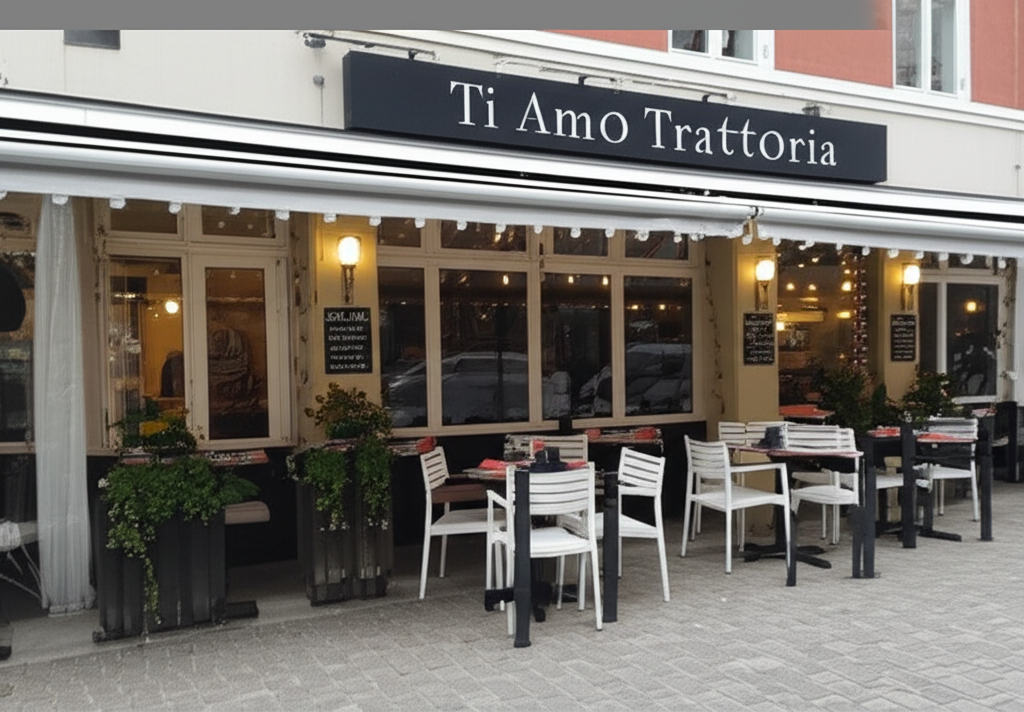 Ti Amo Trattoria 1 Ti Amo Trattoria: Autentisk italiensk mad i hyggelig atmosfære