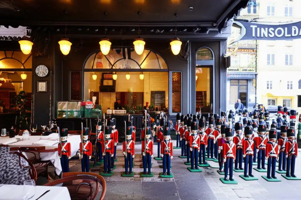 Tinsoldaten 1 Tinsoldater: Klassiske danske legetøjsoldater i historisk uniform