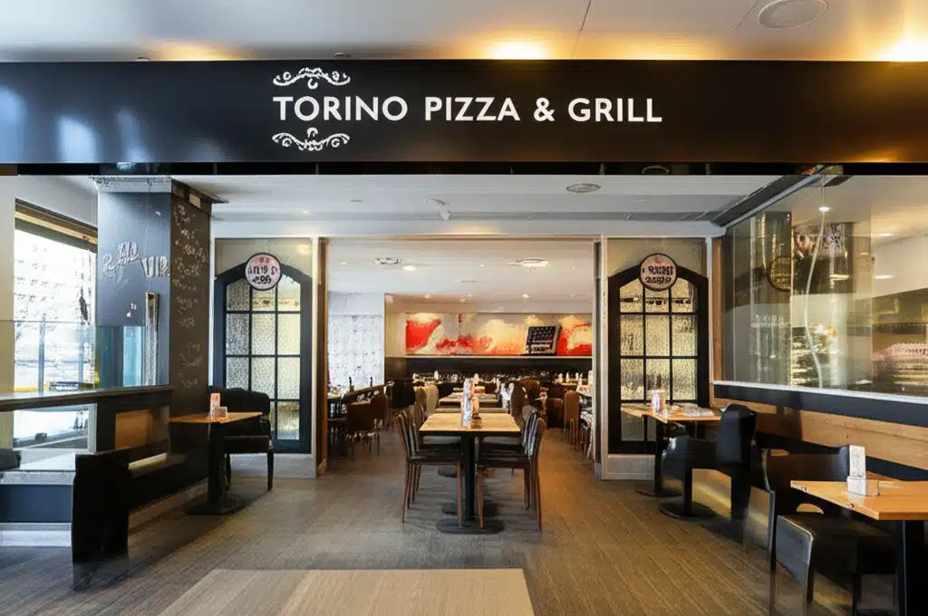 TORINO PIZZA &GRILL 1 Torino Pizza & Grill: Lækker italiensk mad i hyggelig atmosfære