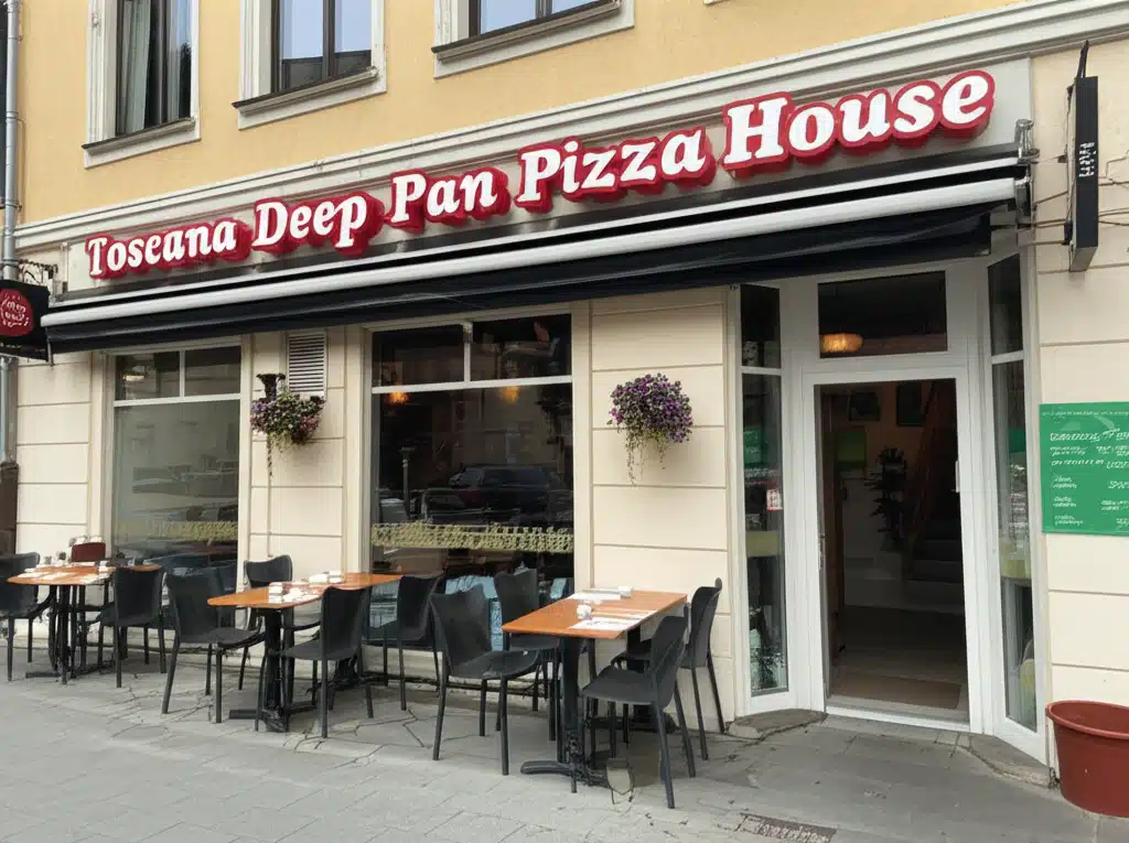 Toscana Deep Pan Pizza House: Lækker italiensk pizza i DK
