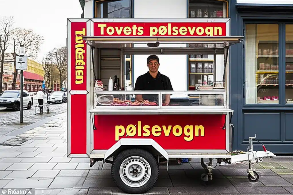 Tovets pølsevogn 1 Tovets pølsevogn: Københavns ikoniske hotdog-oplevelse