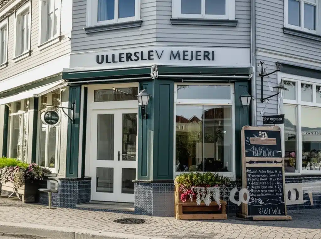 Ullerslev Mejeri 1 Ullerslev Mejeri: Traditionel Øst og Mælkeproduktion i Danmark