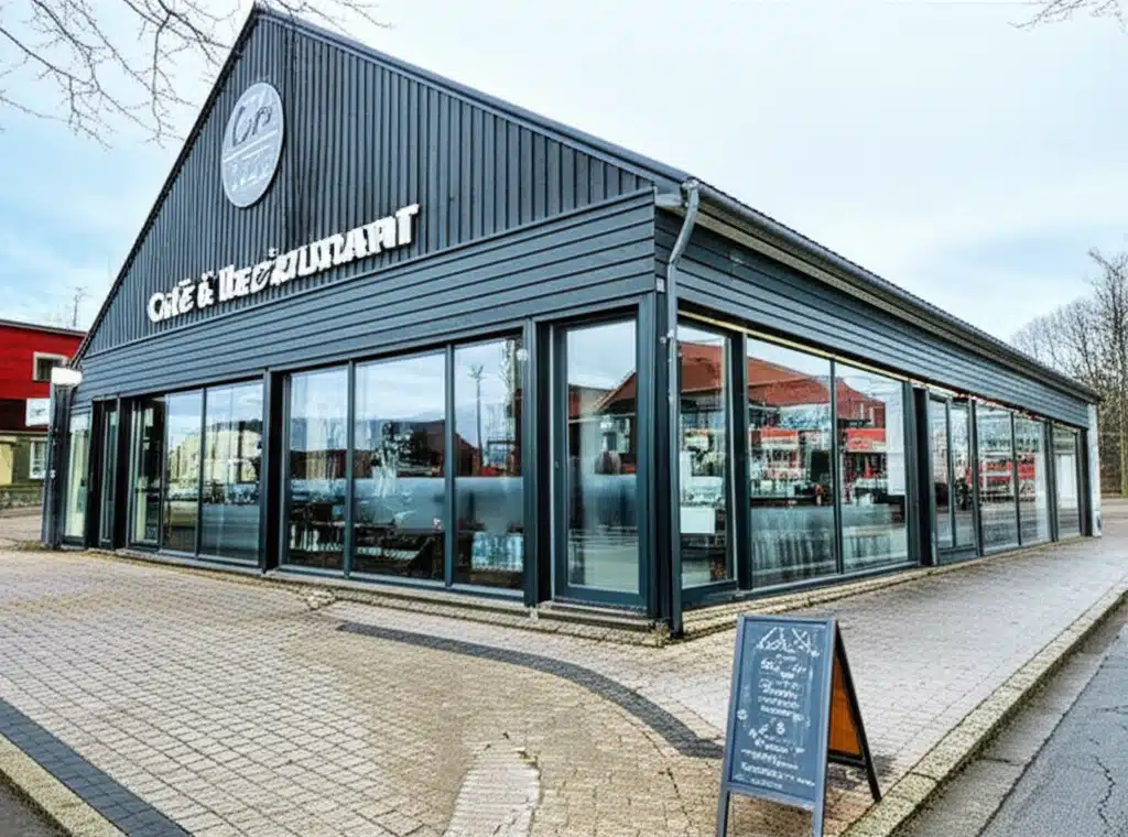 Café & Restaurant Værftet 1 Værftet Café & Restaurant: Lækker mad og drikkevarer i hyggelig atmosfære