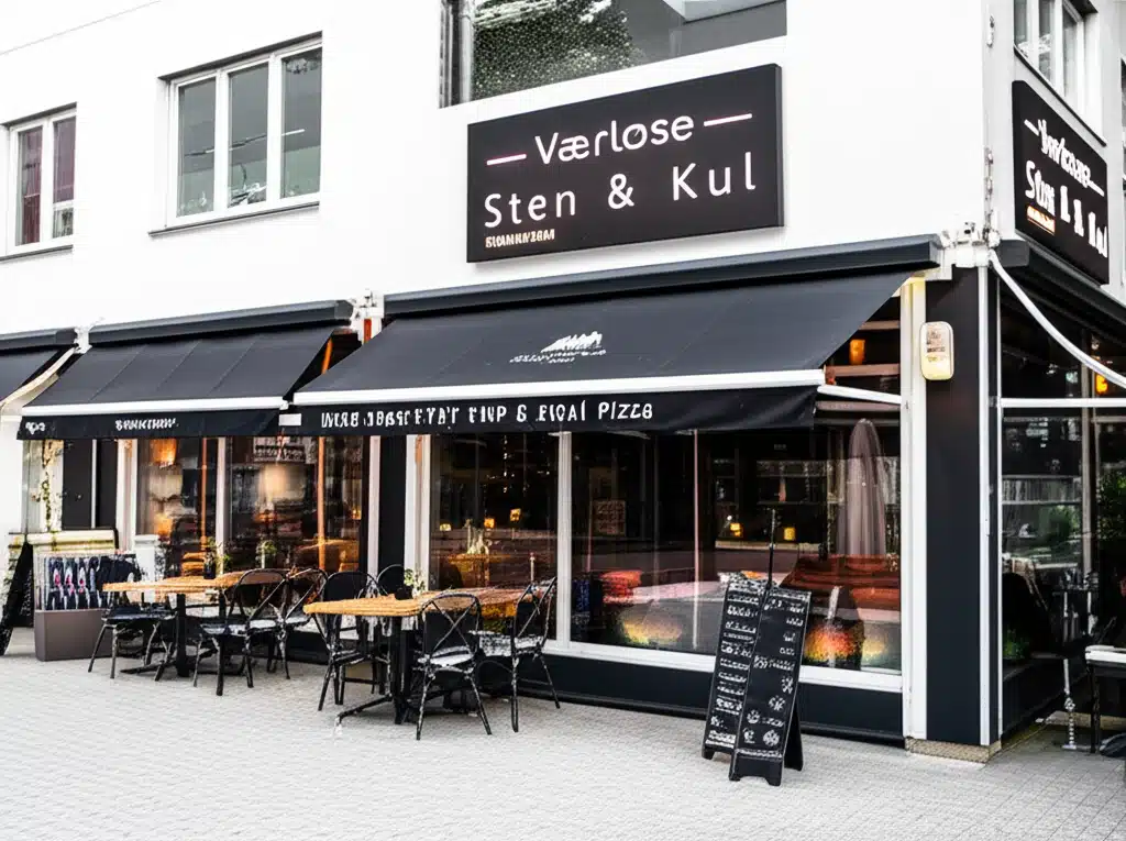Værløse Sten & Kul Pizza 1 Værløse Sten & Kul Pizza: Autentisk, lækker og sprød