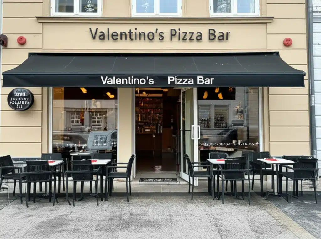 Valentinos Pizza Bar: Lækker italiensk pizza og bar-oplevelse