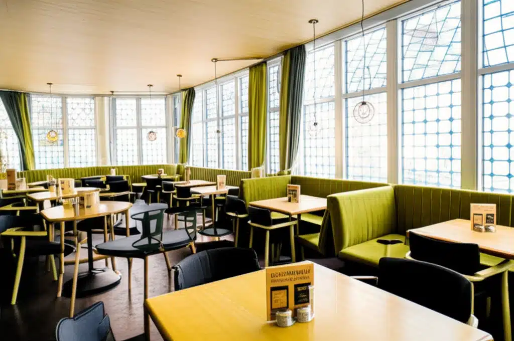 Vandpibecafe - Cafe Sky 1 Vandpibecafe Cafe Sky: En hyggelig oase i byen