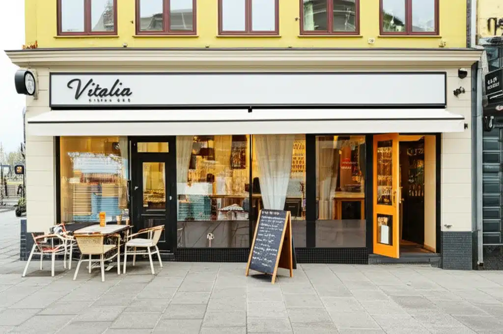 Vitalia Pizza Bar: Lækker italiensk pizza og hyggelig atmosfære
