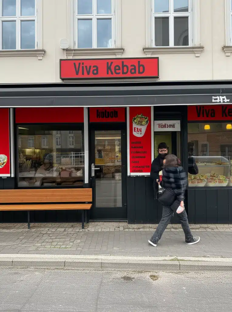 Viva Kebab 1 Viva Kebab: Lækker dansk kebab med friske tilbehør og saftig kød