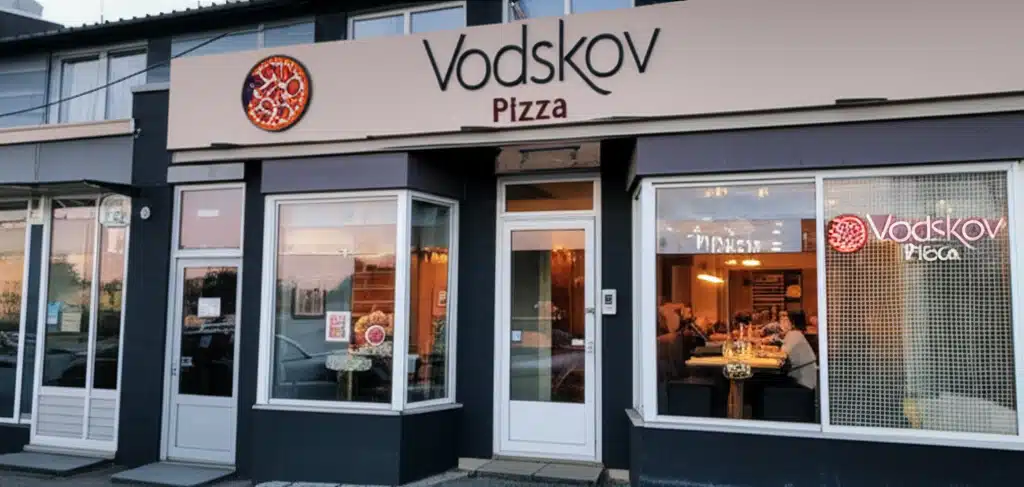 Vodskov Pizza: Lækker, nylagt pizza i Vodskov by