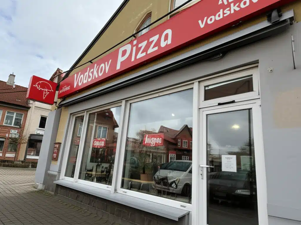 Vodskov Pizza: Perfekt til deling med venner