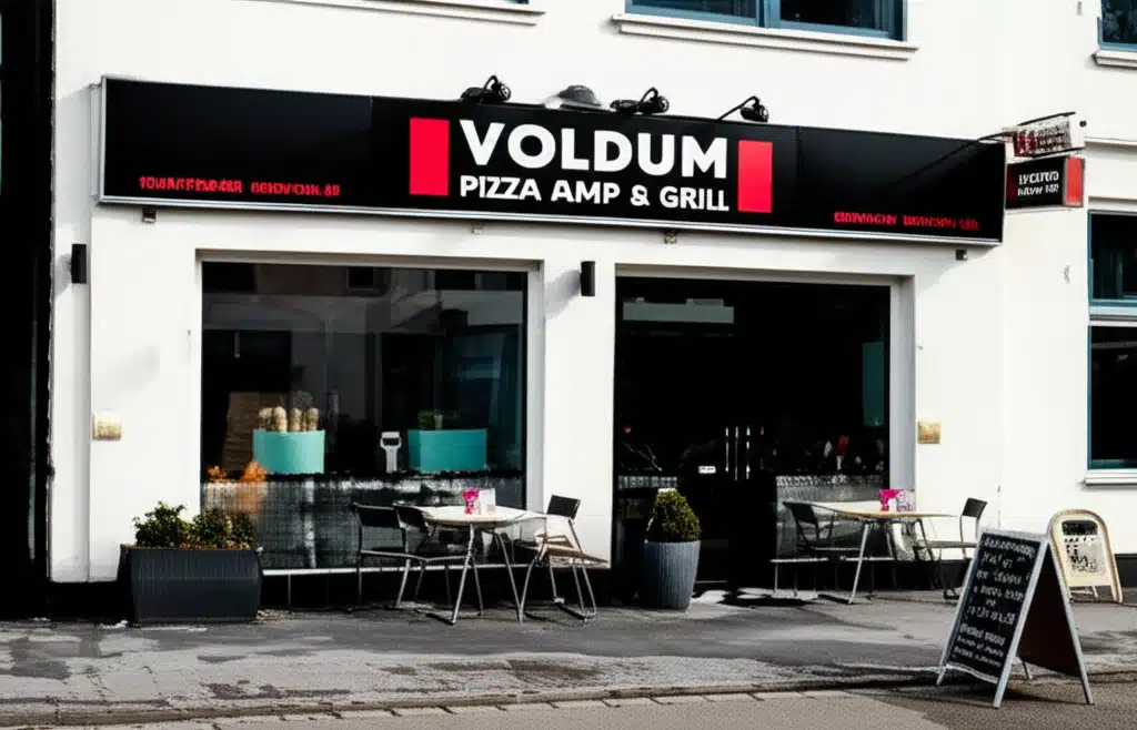 Voldum Pizza & Grill: Lækre retter og grillspecialiteter