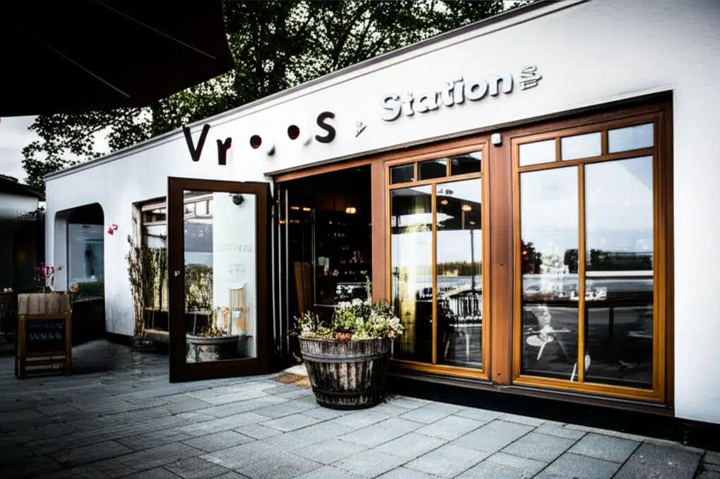 Vrads Station 1 Vrads Station: Historisk Jernbanestation i Danmark