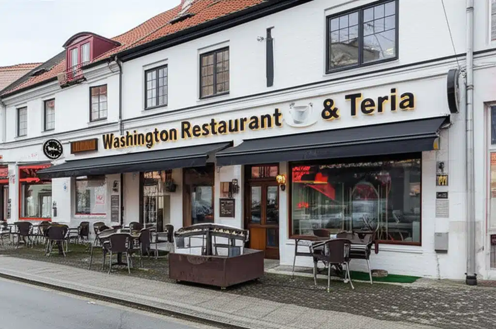 Washington Restaurant & Teria: Lækker mad i hyggelig atmosfære