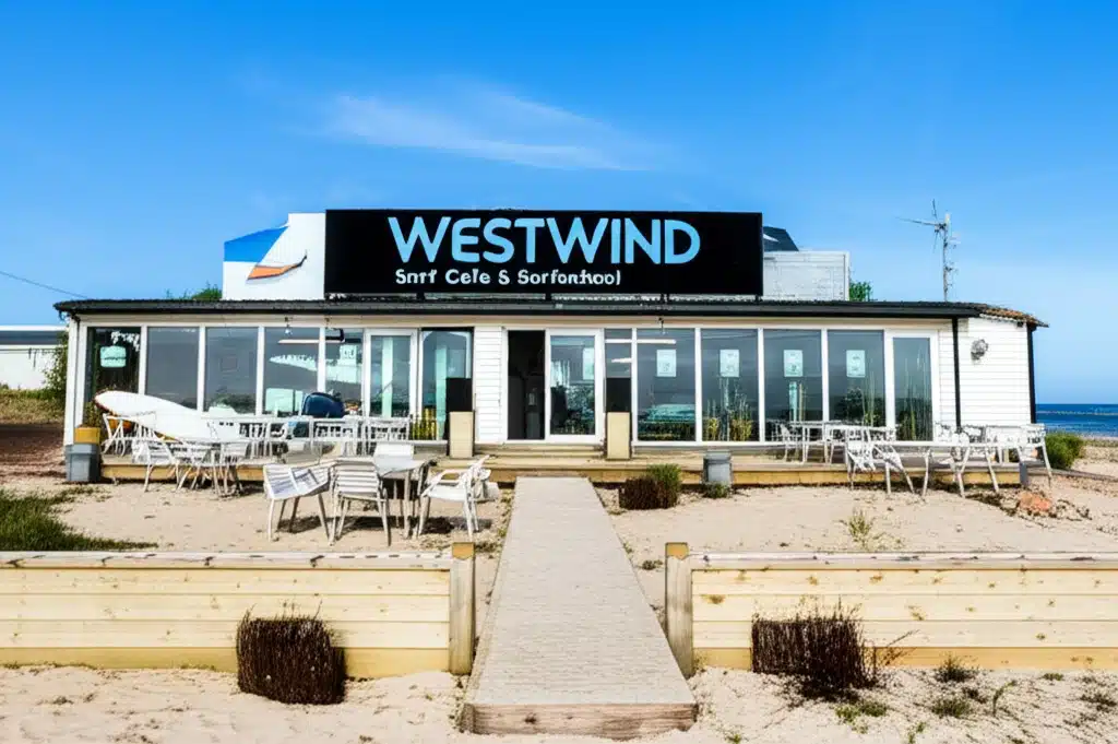 WestWind Surf Cafe & Surfschool 1 WestWind Surf Cafe & Skole: Surfoplevelse og Cafe i Danmark