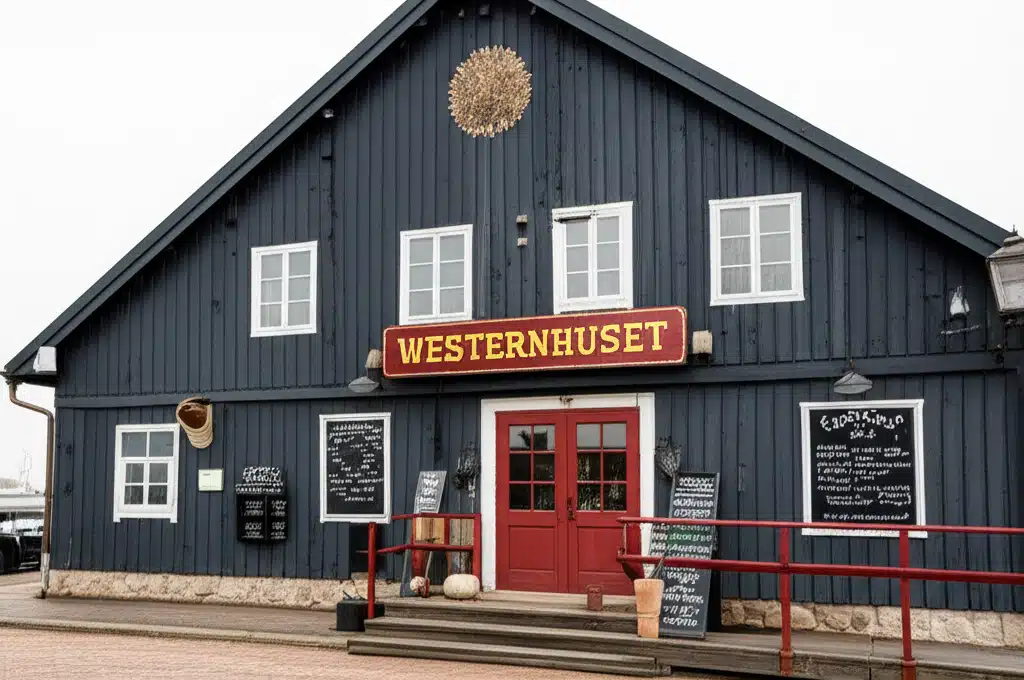 Westernhuset 1 Westernhuset: Ikonisk bygning i historisk westernstil