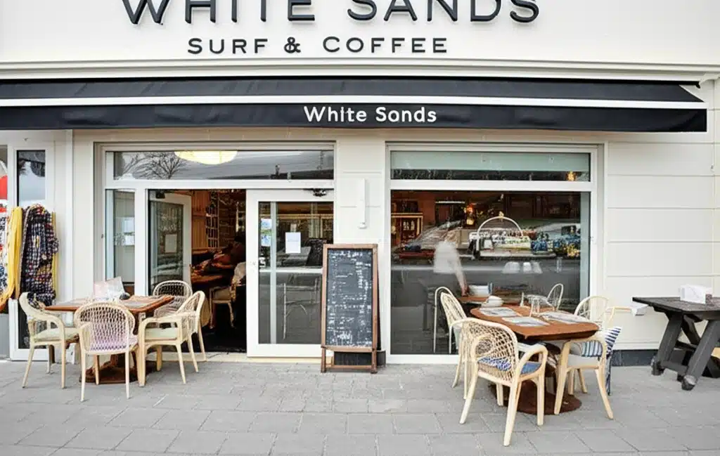 White Sands Surf & Coffee 1 White Sands Surf & Coffee: Kaffe og Bølger i Paradis