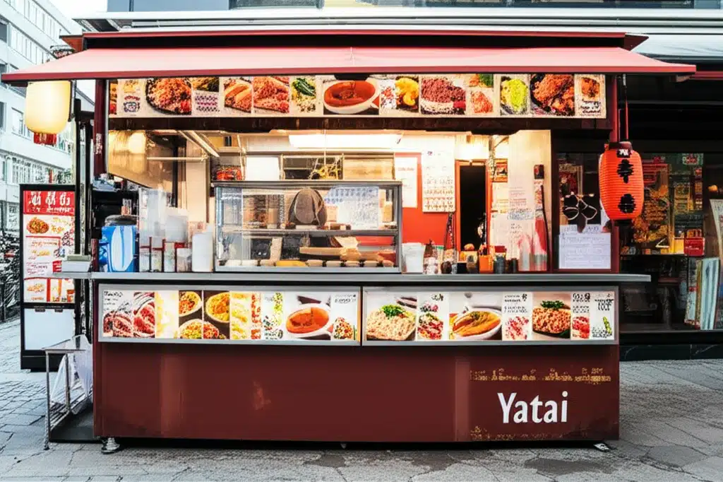Yatai 1 Yatai: Traditionel Japansk Gadekøkken og Madkultur i Billeder