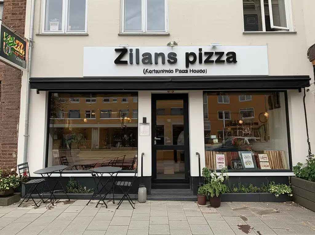 Zilans pizza ( Kerteminde Pizza House ) 1 Zilans Pizza fra Kerteminde Pizza House - Lækker og frisk pizza